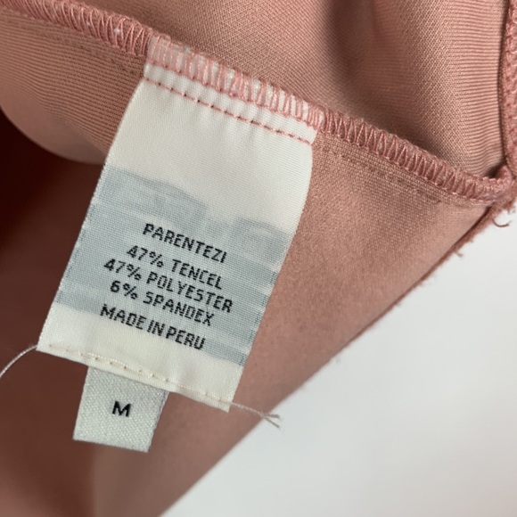 REVOLVE Parentezi Scuba Muscle Shoulder Pad Top in Mauve Size M - Picture 7 of 7